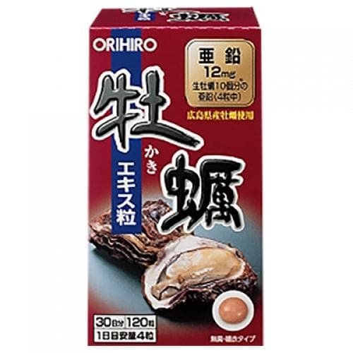 Viên uống chiết xuất hàu Orihiro, giúp tăng cường sinh lực nam giới, hỗ trợ gan