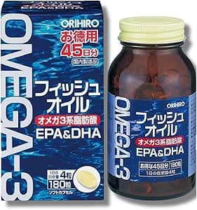 ORIHIRO Fish Oil EPA & DHA –  Hỗ trợ tim mạch & trí não